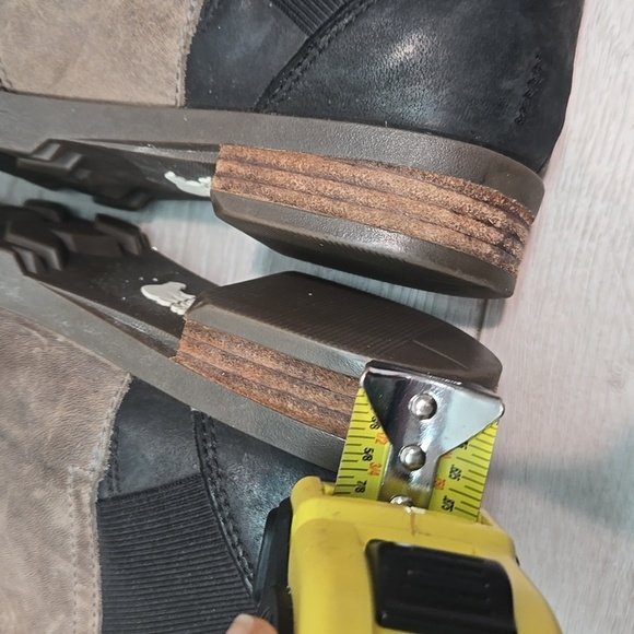 Sorel Women Emelie Chealse Leather Ankle Boots Shoes Sz 6 - Picture 10 of 12